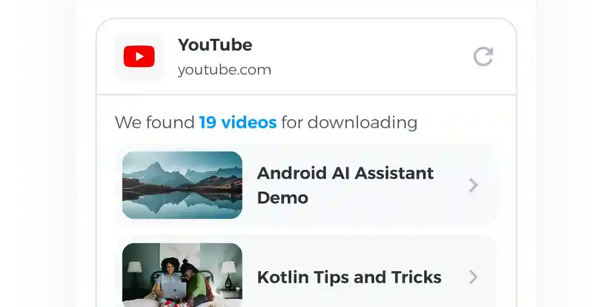 Built-in smart detection